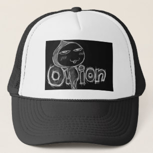 Casquette de camionneur d'oignon (noir)