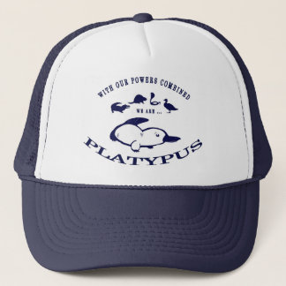 Casquette de camionneur d'ornithorynque