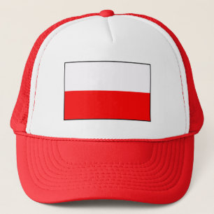 Casquette de camionneur drapeau polonais