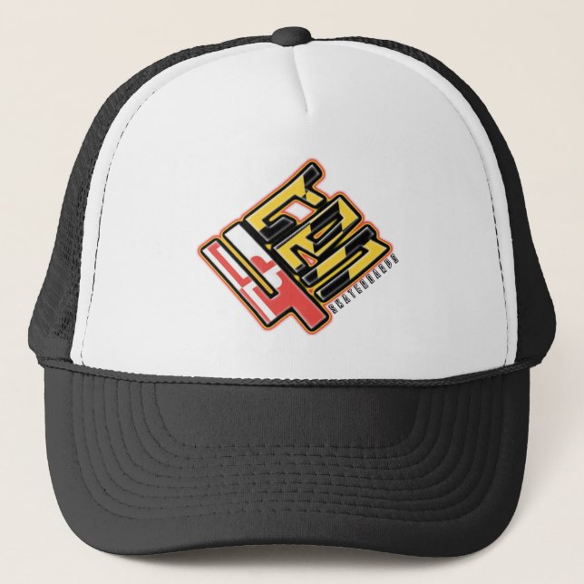 casquette de camionneur du logo 4ten (Devant)