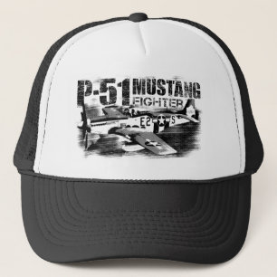 Casquette de camionneur du mustang P-51