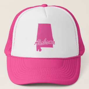 Casquette de camionneur en forme de l'État de l'Al