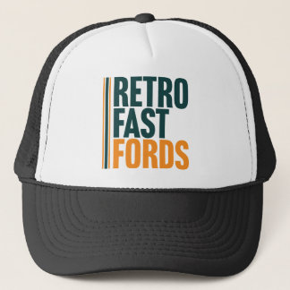 Casquette de camionneur Fords rapides rétro