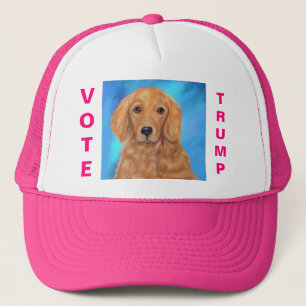 Casquette de camionneur Golden Retriever