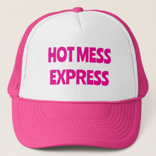 Casquette de camionneur Hot Mess