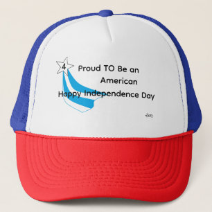 Casquette de camionneur : Joyeux Jour de l'Indépen