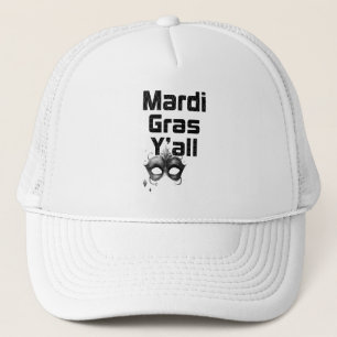 Casquette de camionneur Mardi Gras Y'All