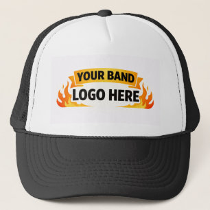 🎵 Casquette de camionneur Merch du groupe Logo