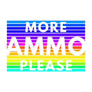 Casquette de camionneur More Ammo Please (Rainbow)