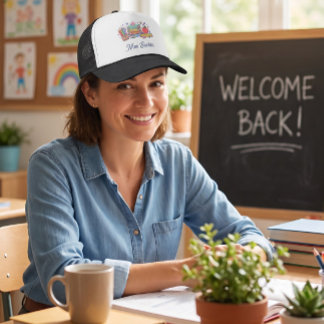 Casquette de camionneur personnalisée pour enseign