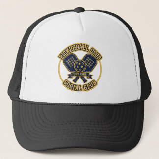 Casquette de camionneur Pickleball Club Établi en 