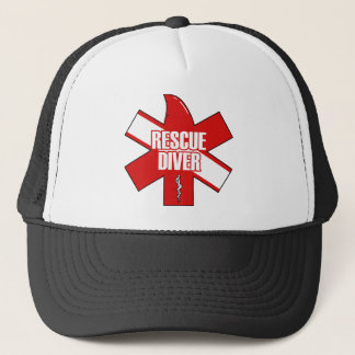 Casquette de camionneur plongeur de secours