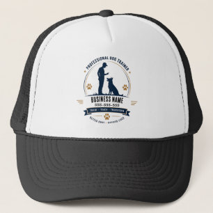 Casquette de camionneur pour dresseur de chiens av