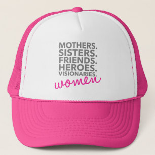 Casquette de camionneur pour femmes autonomes