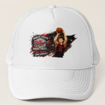 Casquette de camionneur pour joueur de basket-ball