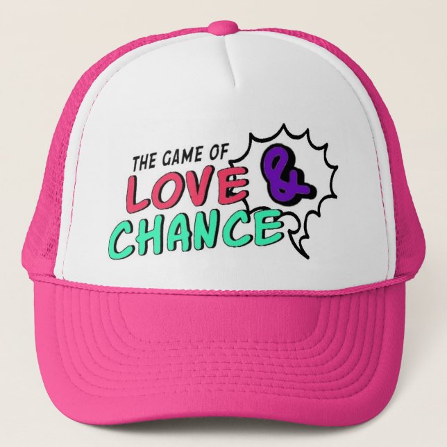 Casquette de camionneur (rose) (Devant)