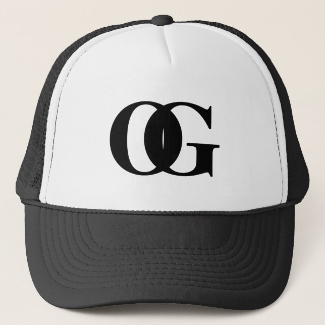 Casquette de camionneurs d'OG "Gangsta original" (Devant)