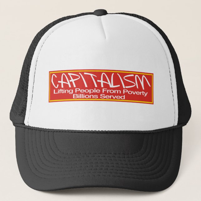 Casquette de capitalisme - personnes de levage de (Devant)