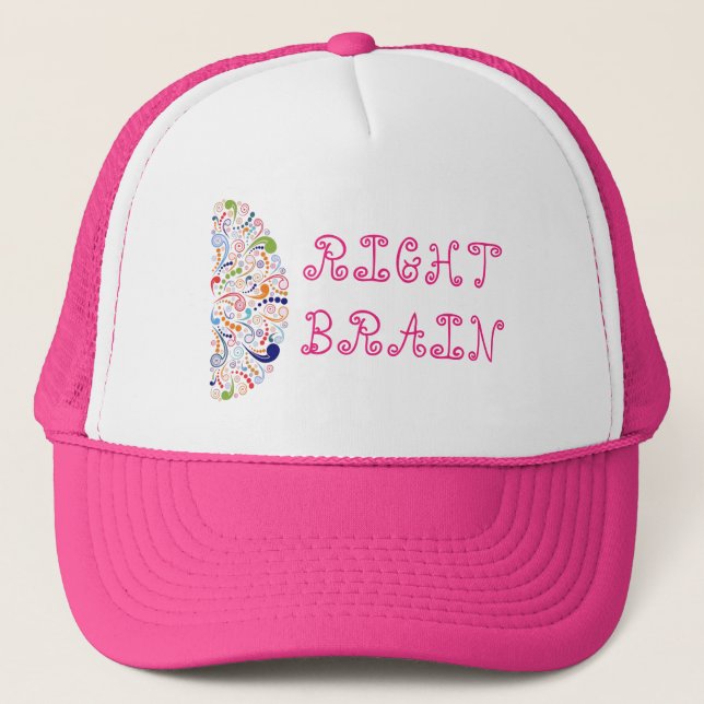 Casquette de cerveau droit (Devant)