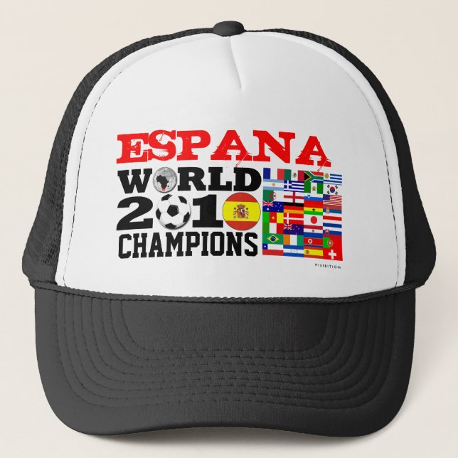 Casquette de champions de la coupe du monde (Devant)