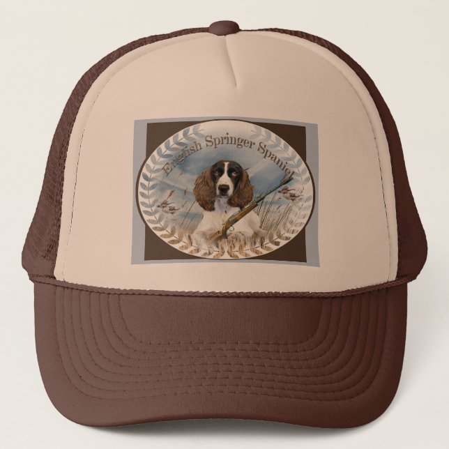 Casquette de chasse à épagneul de springer anglais (Devant)