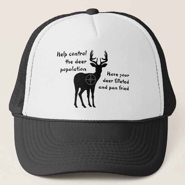 Casquette de chasse aux cerfs (Devant)