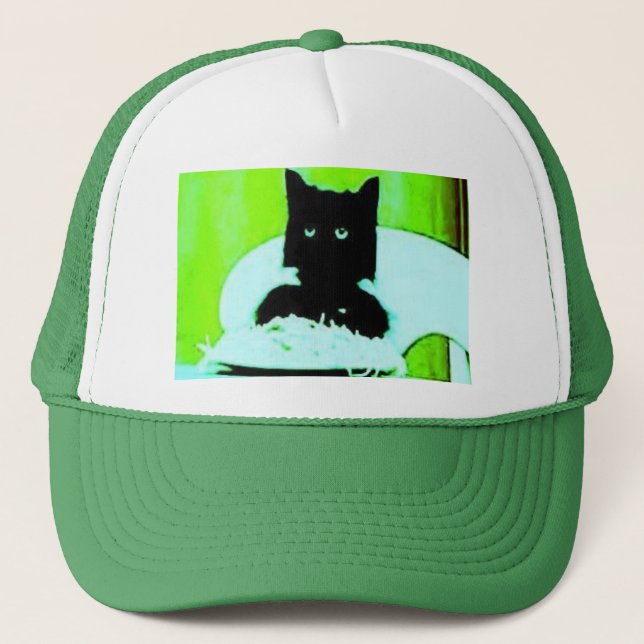casquette de chat de spaghetti (Devant)