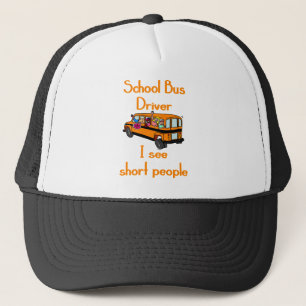 Casquette de chauffeur d'autobus scolaire