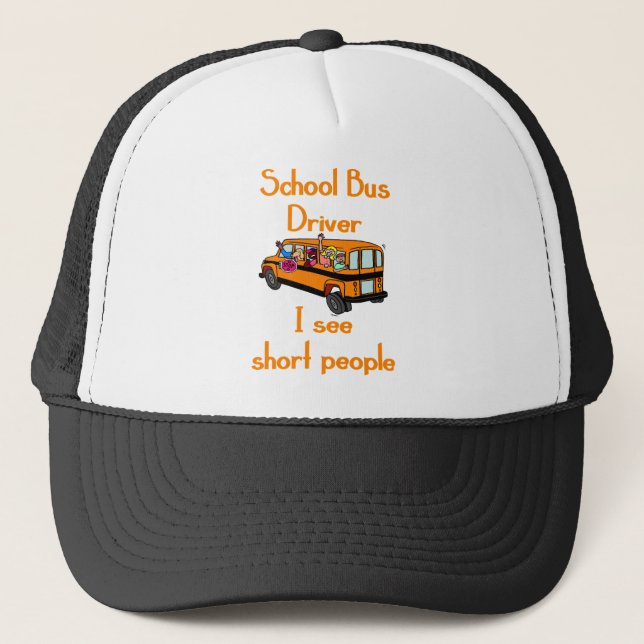 Casquette de chauffeur d'autobus scolaire (Devant)
