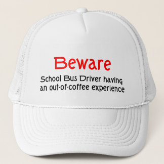 Casquette de chauffeur d'autobus scolaire