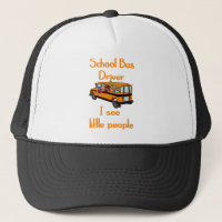Casquette de chauffeur d'autobus scolaire