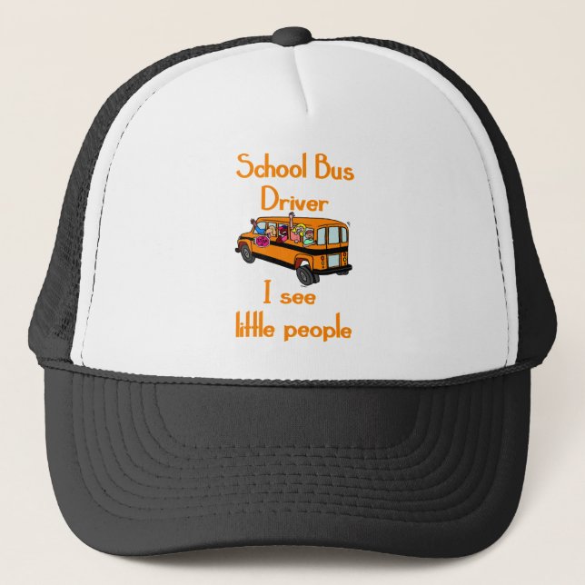 Casquette de chauffeur d'autobus scolaire (Devant)