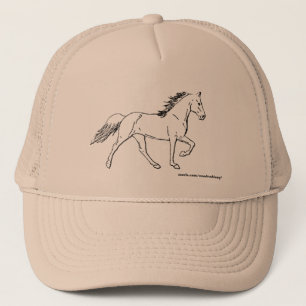 Casquette de cheval de Gaited