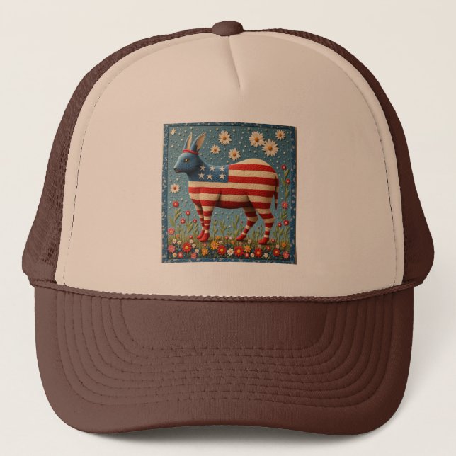 Casquette de chèvre américain (Devant)