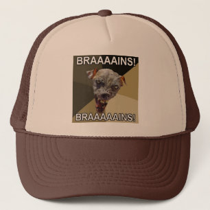Casquette de chien de zombi