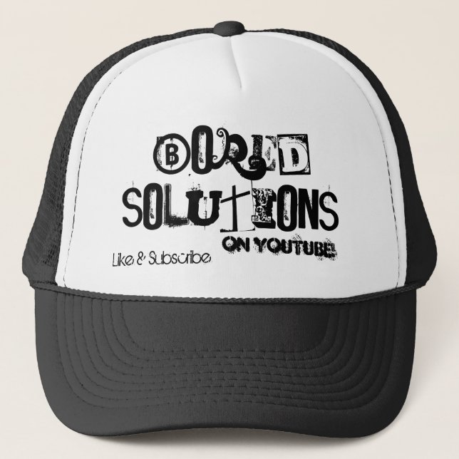 Casquette de classique de solutions ennuyé par (Devant)