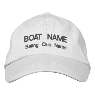 Casquette de club nautique et nautique