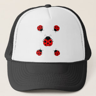Casquette de coccinelles