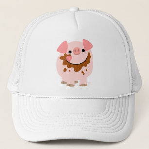 Casquette de cochon cartonné au chocolat