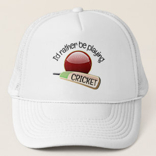 Casquette de conception de cricket