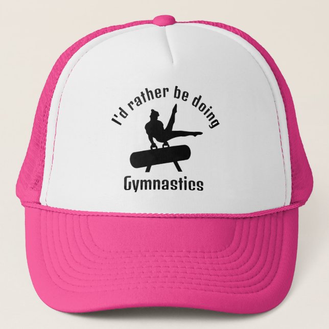 Casquette de conception de gymnastique (Devant)