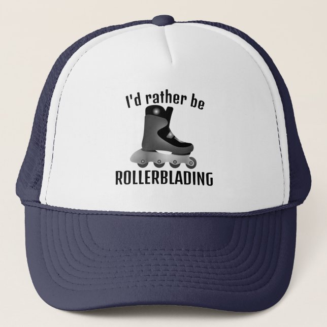 Casquette de conception de patinage en ligne (Devant)