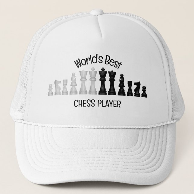 Casquette de conception d'échecs (Devant)