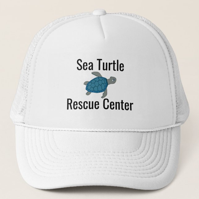 Casquette de conception des tortues marines (Devant)