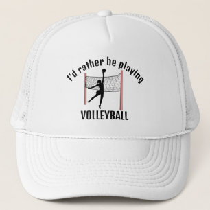Casquette de conception volleyball