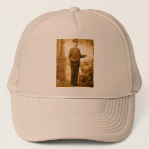 Casquette de conducteur de train