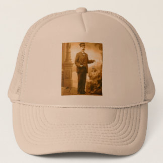 Casquette de conducteur de train