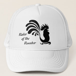 casquette de coq stylisé "Le chef du coq"