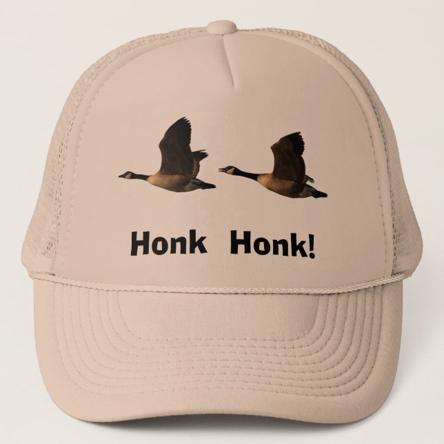 Casquette de cornement de cornement d'oies de vol (Devant)