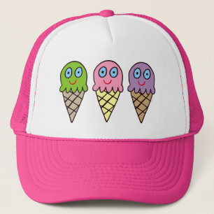 casquette de cornets de crème glacée